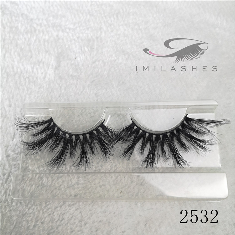 25mm mink fur 3D mink lashes long eyelashes natural